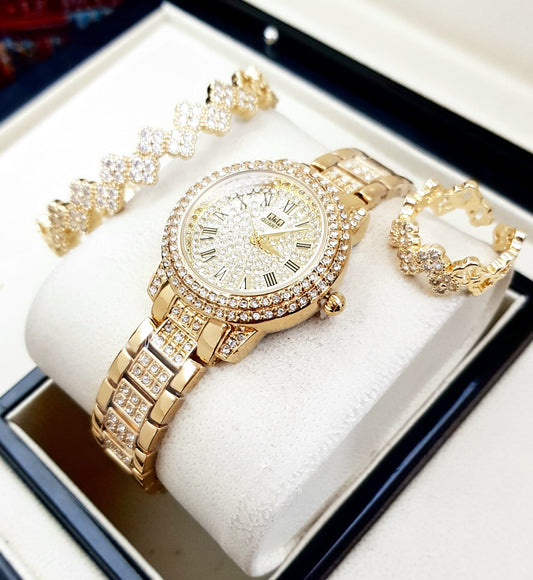 Q&Q Reloj Dama Deluxe