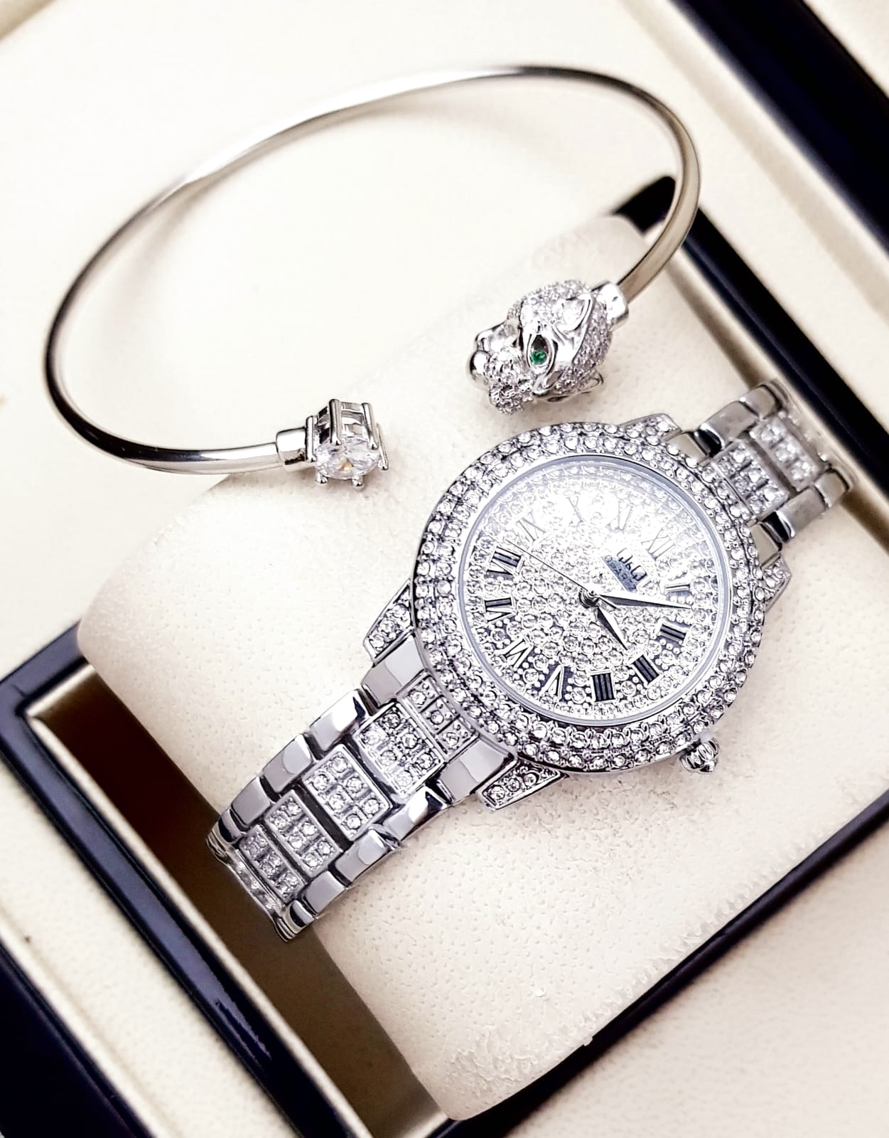 Q&Q Reloj Dama Deluxe