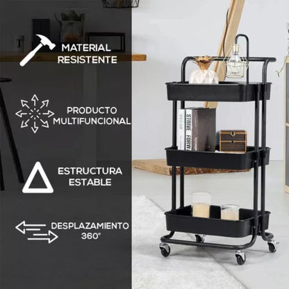 FlexiCart – Organizador Versátil de Alto Rendimiento