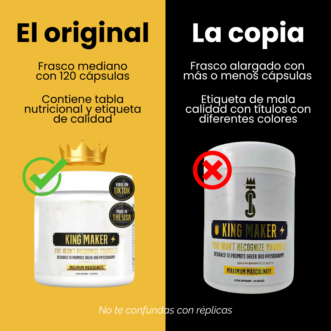 King Maker Potenciador De Testosterona