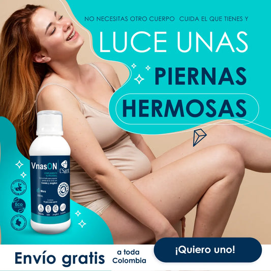 Vnas‑On-¡Dile adiós a las varices!
