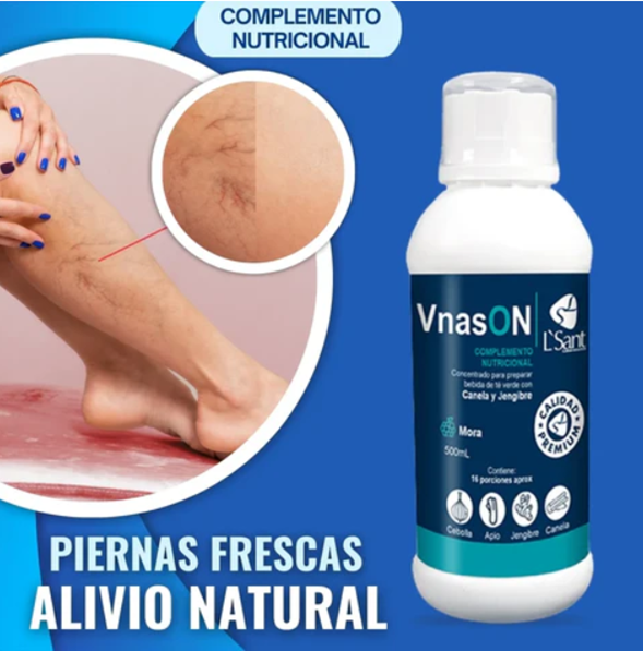 Vnas‑On-¡Dile adiós a las varices!